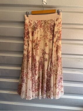 Wilfred twirl floral skirt